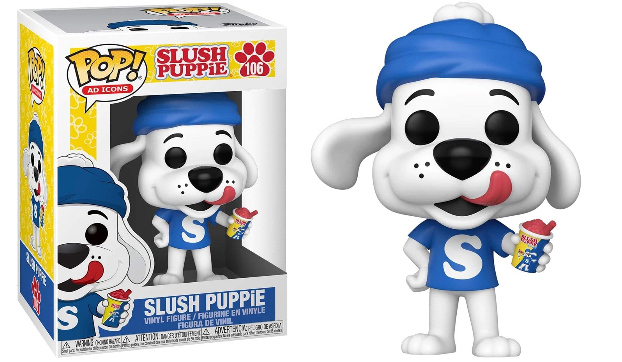 Funko Pop! Ad Icons: ICEE - Slush Puppie, Multicolor